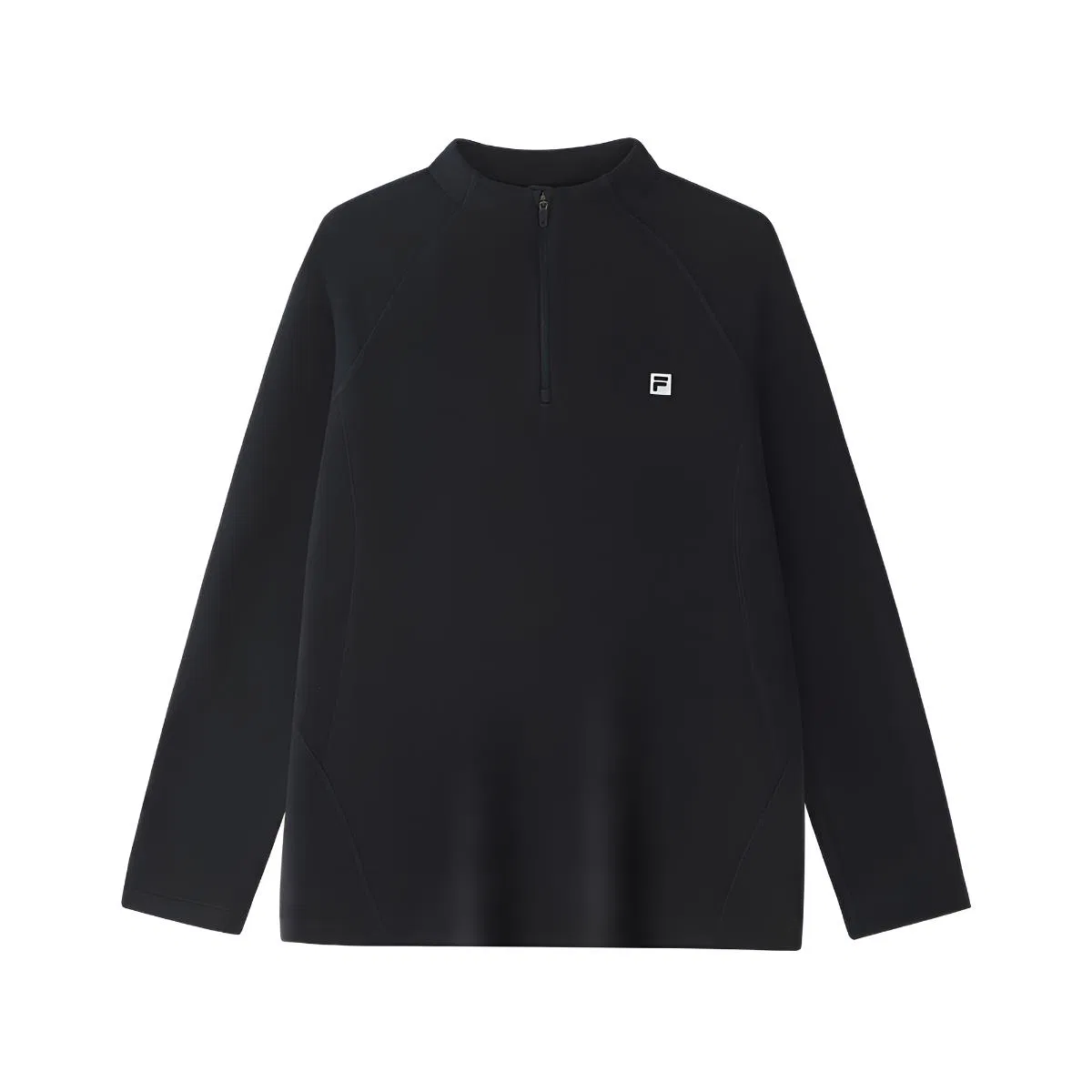 Детская футболка с воротником-стойкой, средней растяжимости, Stand Collar, FILA KIDS