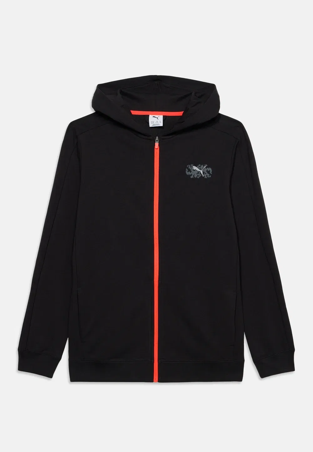Спортивная толстовка на молнии, унисекс - свитшот на молнии Puma, Black — фото 3