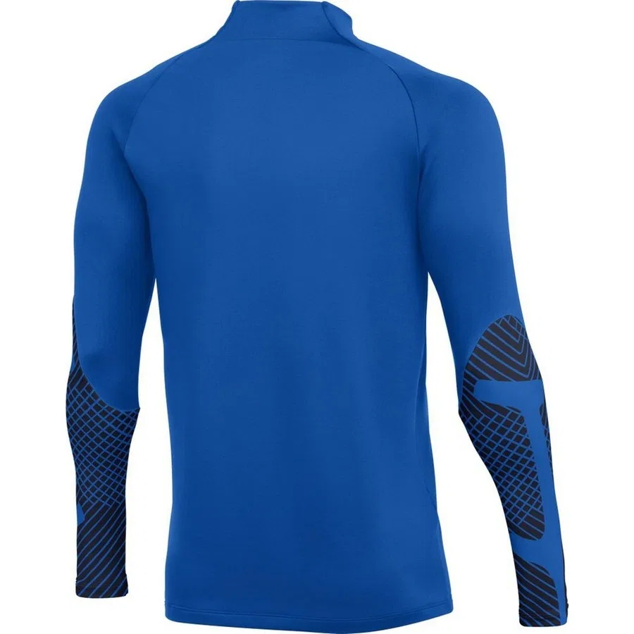 Мужская футболка с принтом Nike M Nk Df Strk Drıl Top K, Синий — фото 2