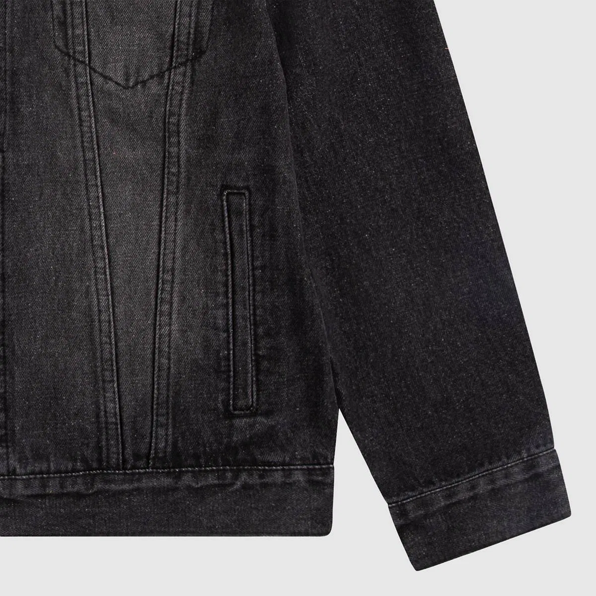 Куртка Sherpa Trucker для мальчиков 8-20 лет Levi's, New Block Party - Dark Wash — фото 4