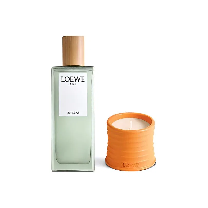 Женский набор парфюмерной воды и ароматической свечи Miracle Dawn, LOEWE, 50мл+170г, Celestial Neroli