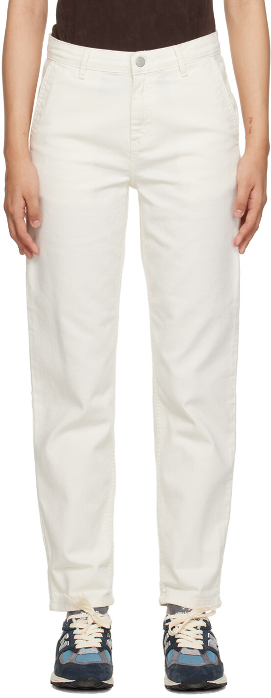 

Белые джинсы W'Pierce Carhartt Work In Progress