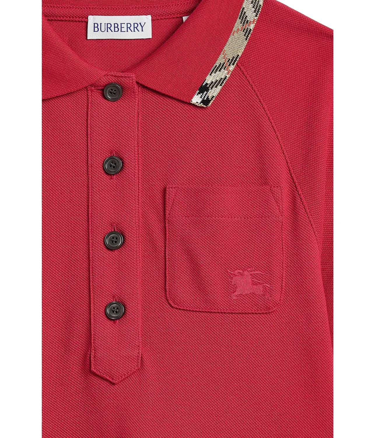 Платье «Ромола» (для малышей/детей постарше) Burberry Kids, Bright Red — фото 3