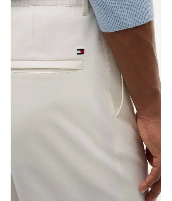 Мужские шорты чинос из полиэстера и хлопка Dover 8 Tommy Hilfiger, Écru — фото 4