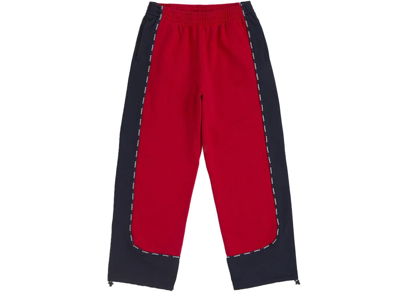 Мужские спортивные штаны с принтом Supreme Sweatpant (FW25), Red