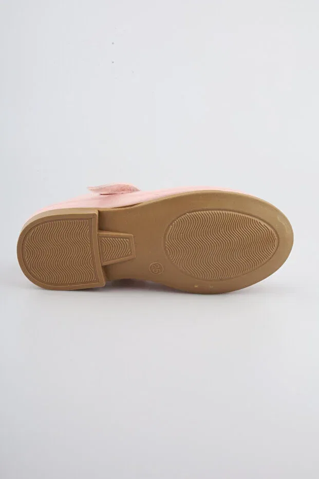 Детские балетки для девочек с бантом Moon Glow, Pink Patent Leather — фото 4