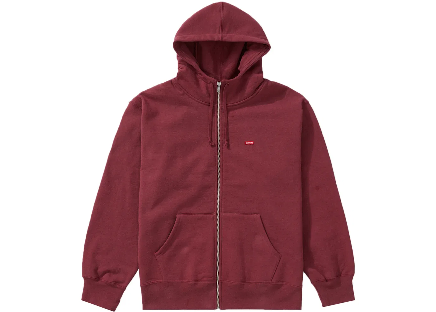 Мужской свитшот на молнии с капюшоном Supreme, Plum