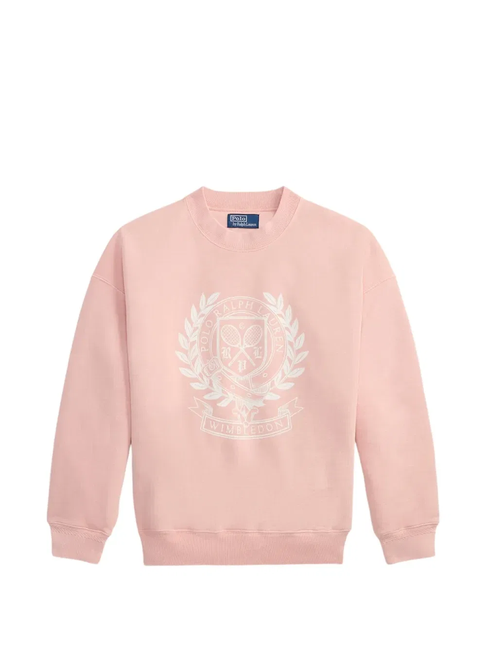 Толстовка Wimbledon с вышивкой Polo Ralph Lauren, розовый