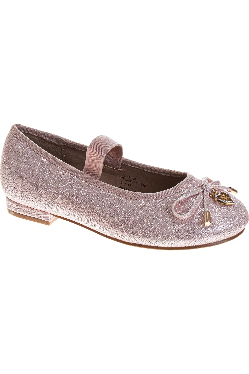 Туфли детские на slip-on Badgley Mischka, розовый