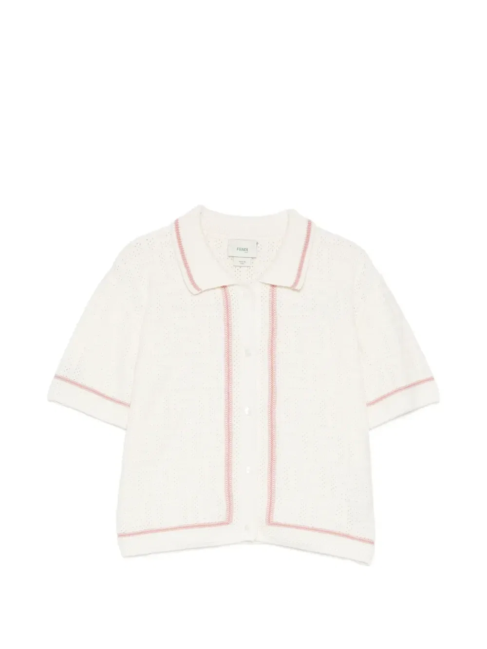 Рубашка для подростков Fendi Kids, белый