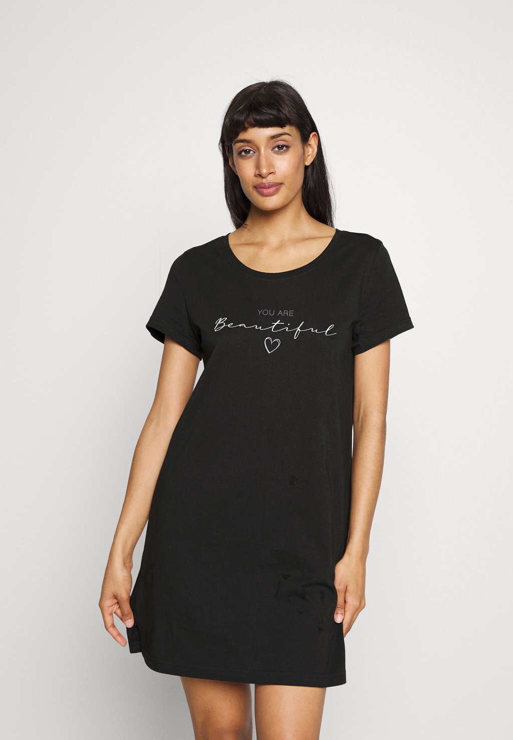 

Ночная рубашка BIGSHIRT LASCANA, черный