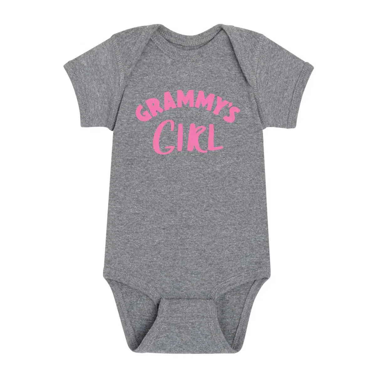 Боди-комбинезон с принтом Grammys Girl Instant Message, Athletic Heather