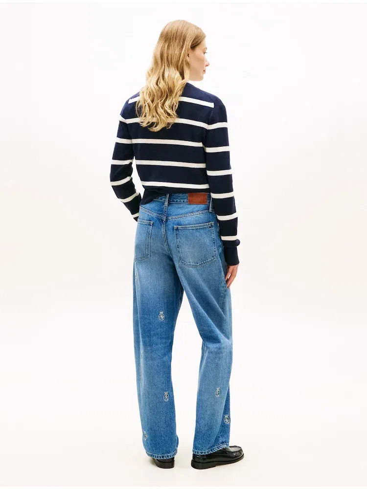 Джинсы Barrel Fit с вышивкой TOMMY HILFIGER, Blue — фото 3
