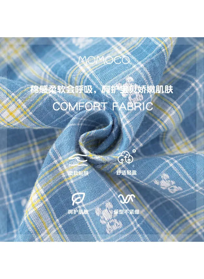 Рубашка хлопковая детская Boys' cotton casual shirt Momoco