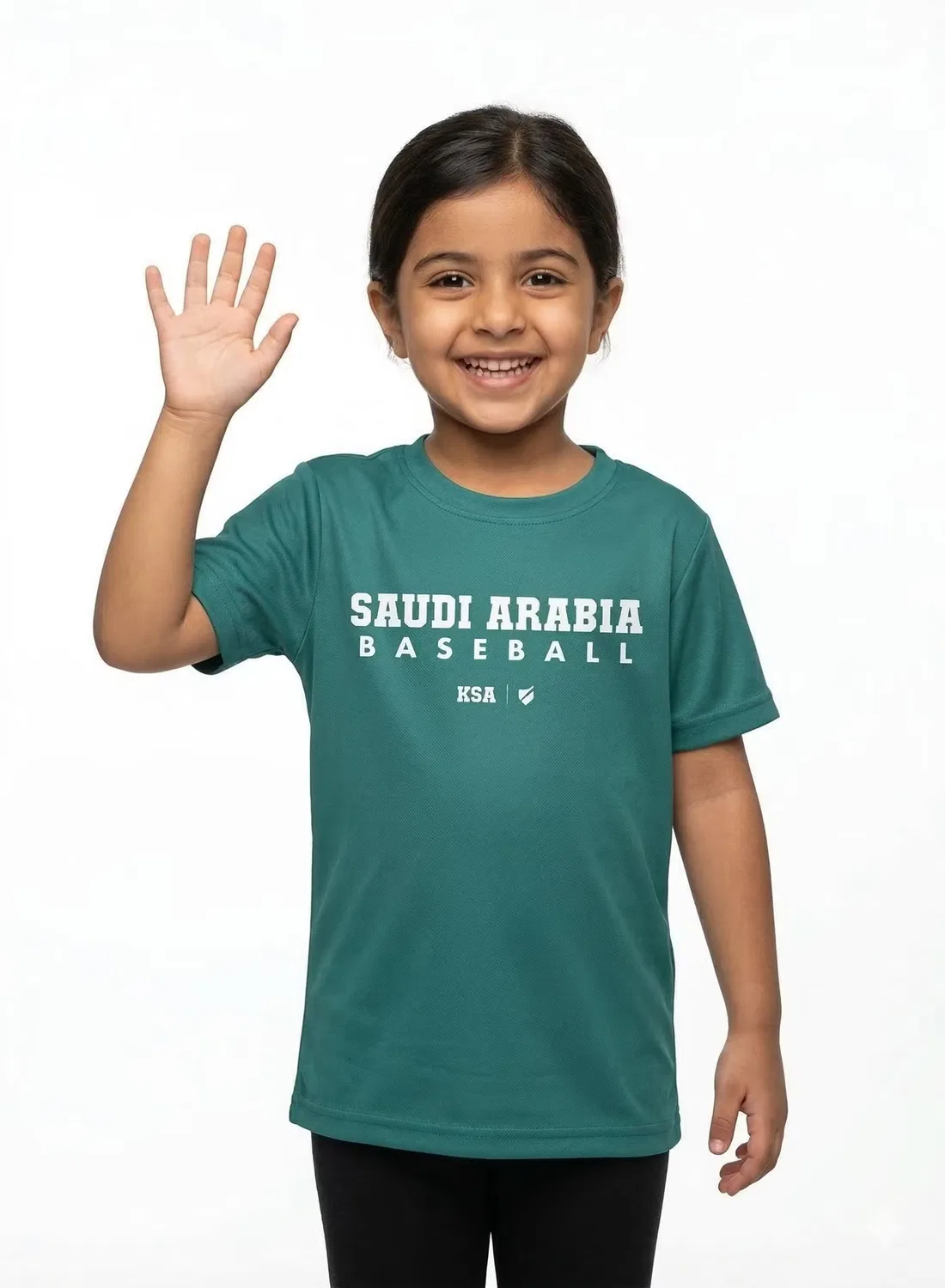 Футболка с принтом Ksa Baseball National Team Kids' Lifestyle Baseball United, зеленый