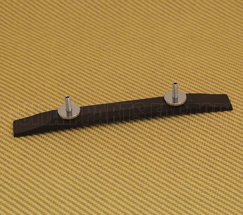 

BP-0037-0E0 База для гитары Tunematic Bridge из черного дерева со шпильками и колесами 2-29/32" Allparts BP-0037-0E0 Ebony Wood Guitar Tunematic Bridge Base w/ Studs & Wheels 2-29/32"