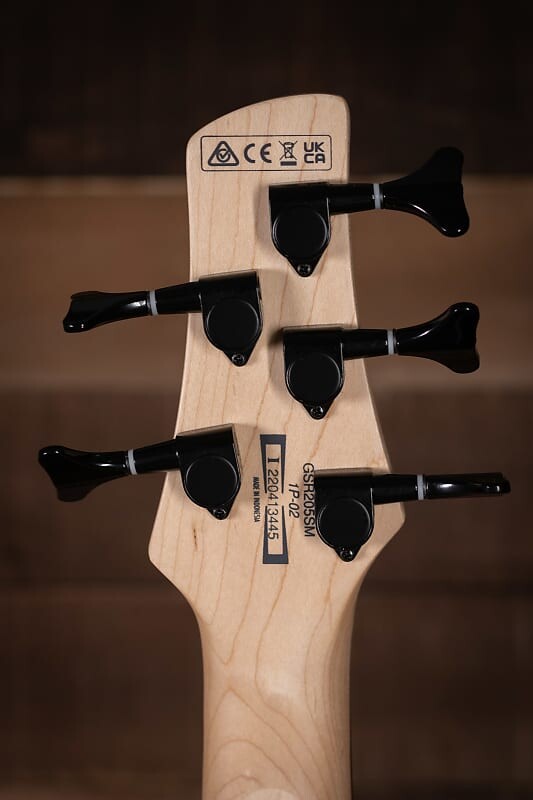 

Ibanez GSR205SM 5-струнная бас-гитара, Spalted Charcoal Brown Burst