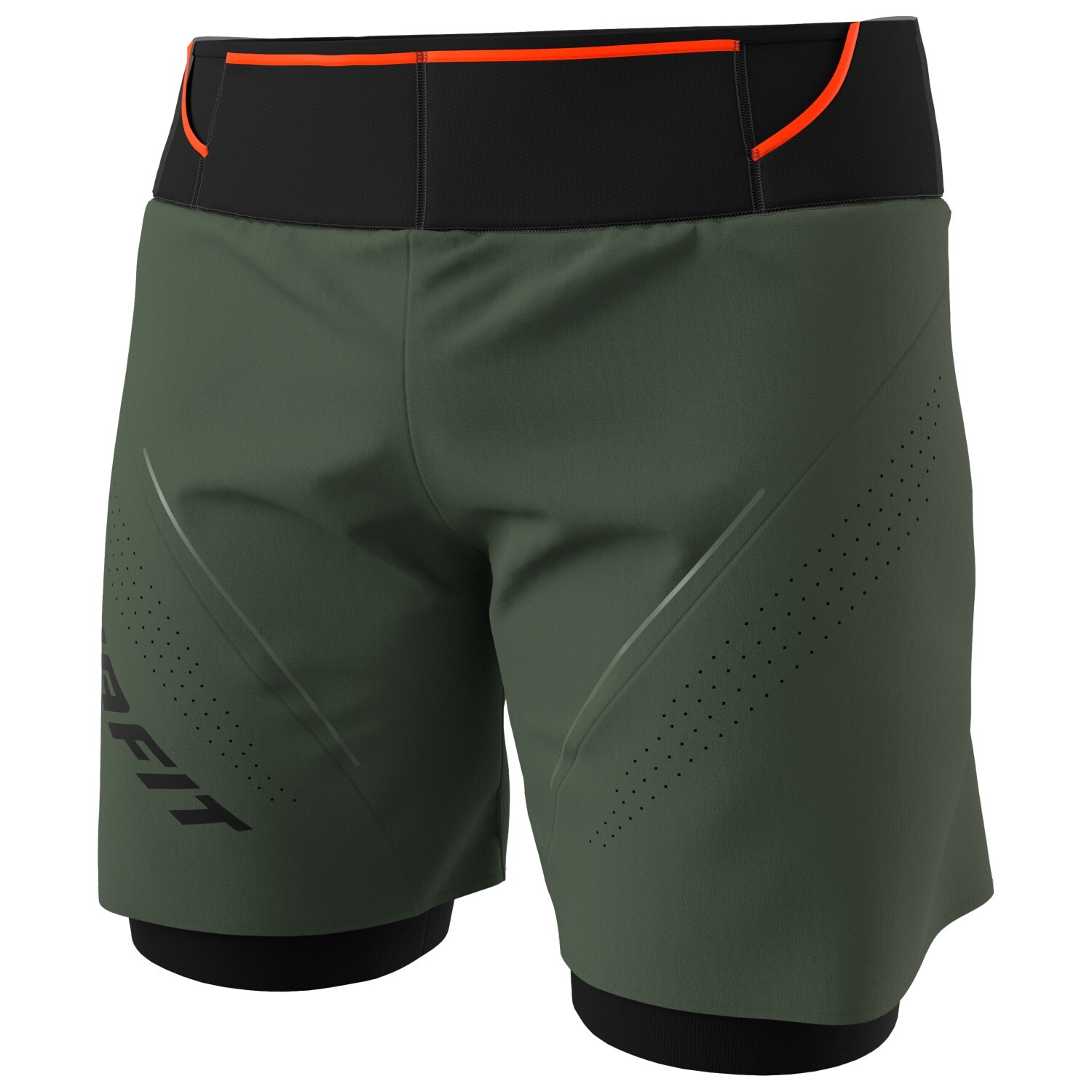 

Шорты для бега Dynafit Ultra 2/1 Shorts, цвет Thyme/0910