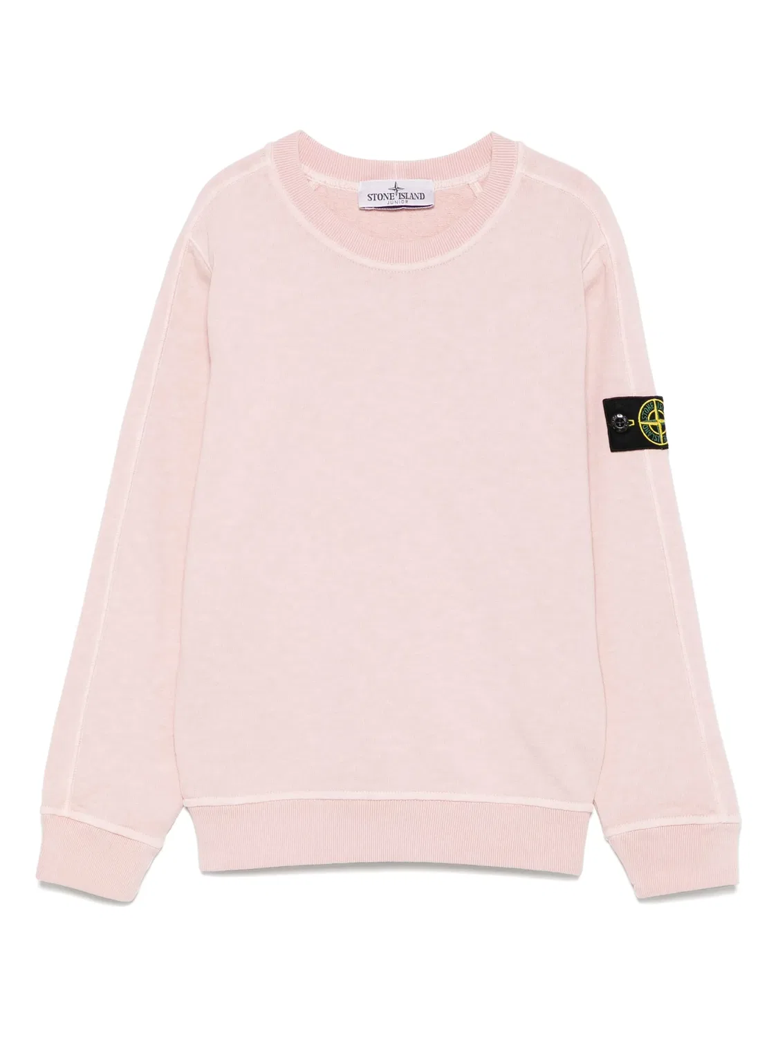 Пуховик с капюшоном Stone Island, розовый