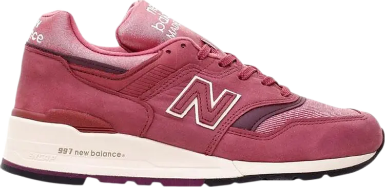 

Кроссовки New Balance Wmns 997 Made in USA 'Pink Burgundy', розовый