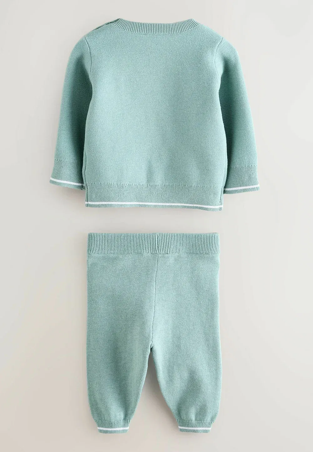 Комплект из трикотажного топа и спортивных брюк стандартного кроя Baker By Ted Baker, Green — фото 2