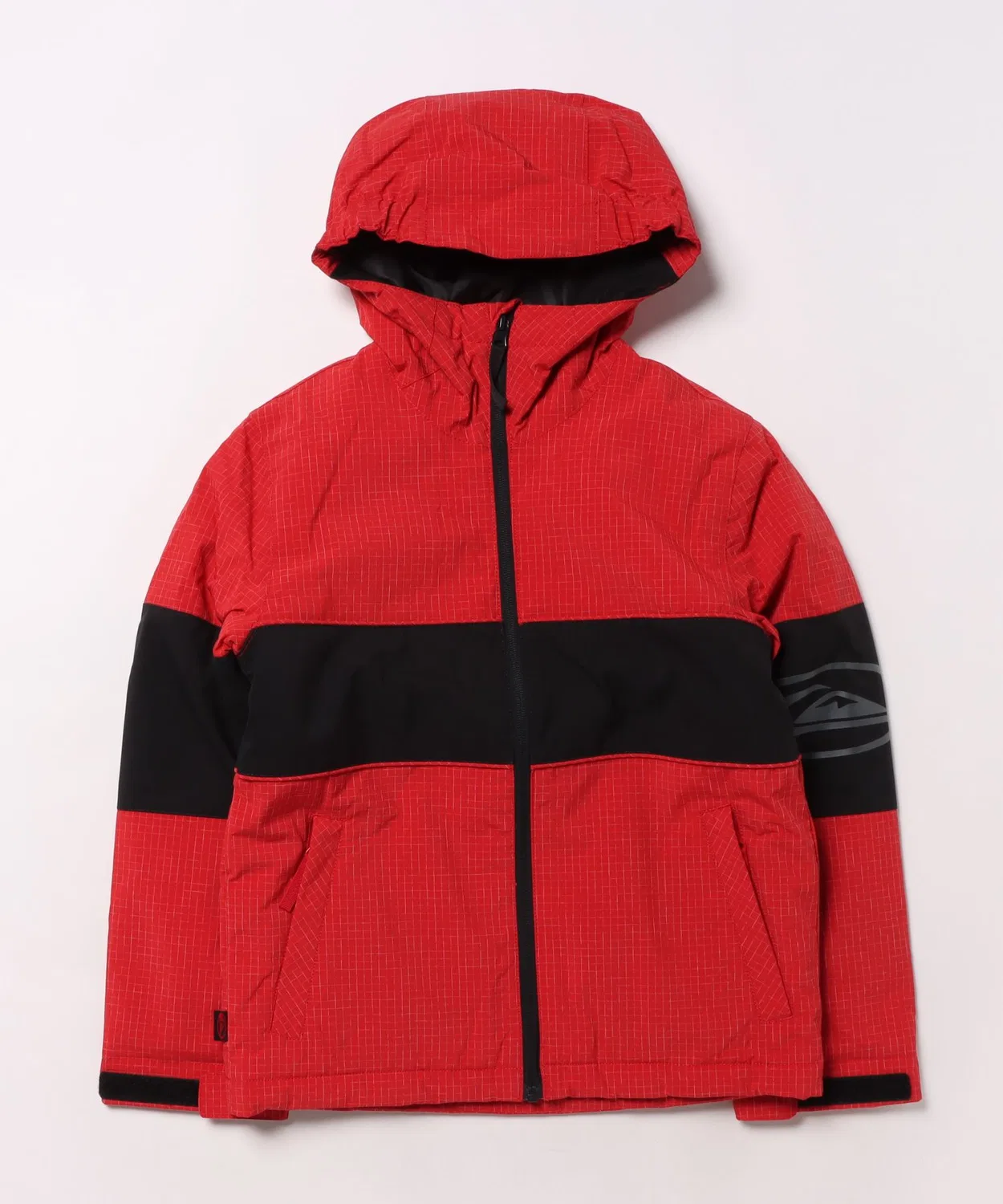 Детская куртка с капюшоном, водоотталкивающая, HIGH IN THE HOOD YOU Quiksilver, Красный