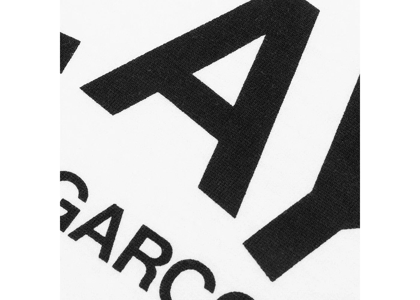Детская футболка с принтом Comme des Garcons PLAY, White — фото 2