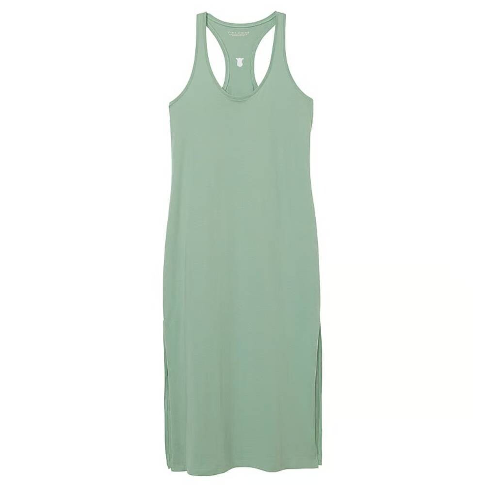 

Ночная рубашка Victoria's Secret Tank Maxi, светло-зеленый