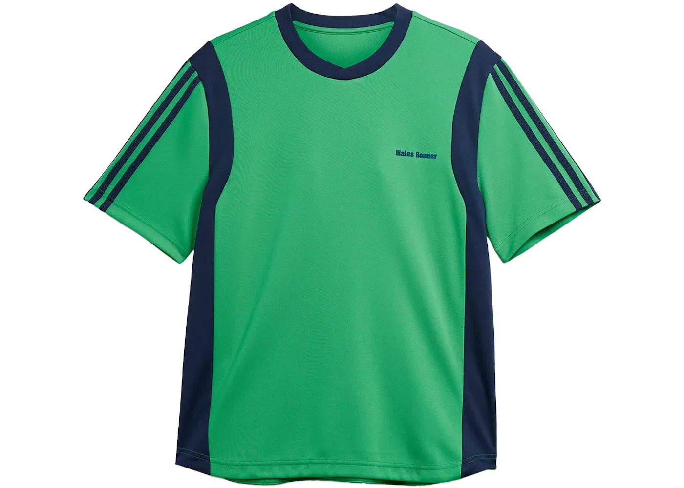 Мужская футболка с длинным рукавом Adidas x Wales Bonner Football Tee, Vivid Green