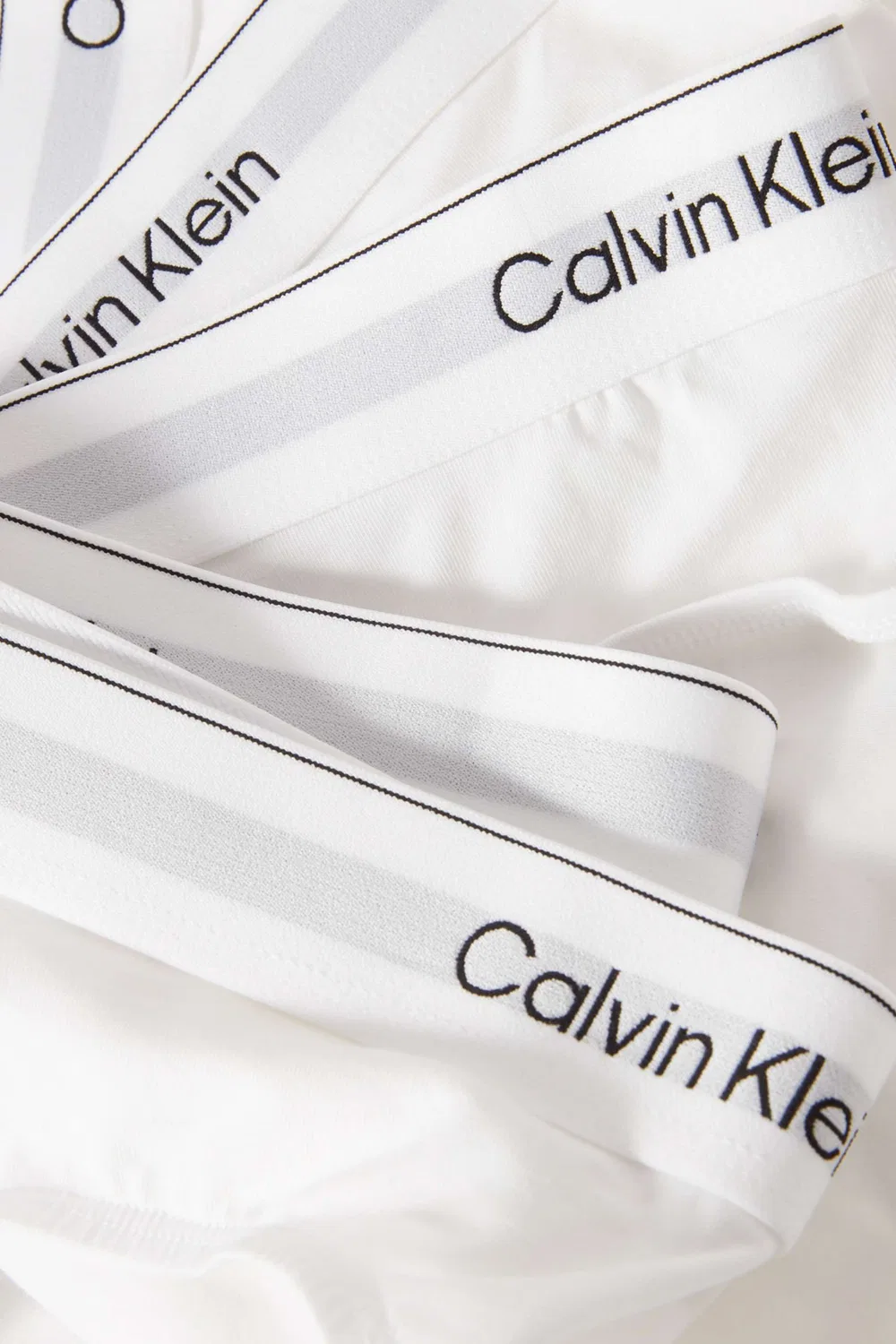 Трусы-слипы, комплект из 3 штук, Calvin Klein, белый — фото 2
