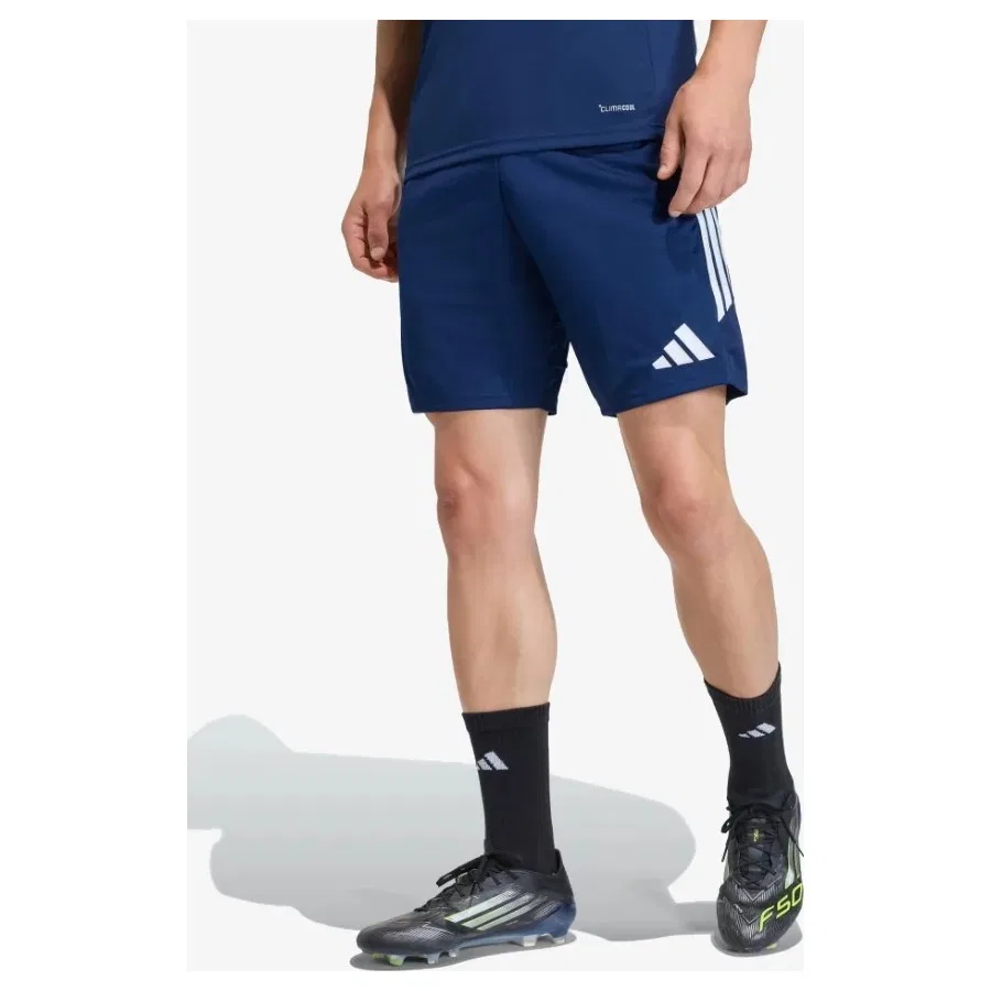 Шорты спортивные с принтом Tiro 26 League Training adidas, Темно-синий — фото 2