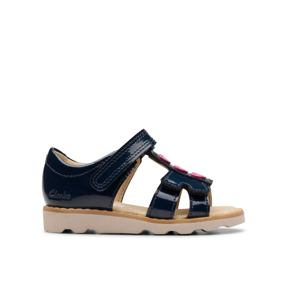 Сандалии Детские Clarks Crown Skip T, Цвет Blue