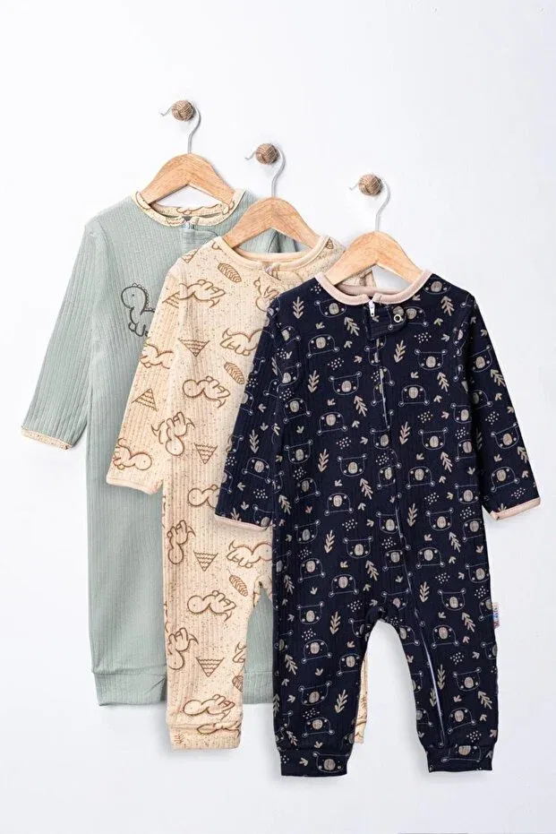 Детское боди-комбинезон с длинным рукавом Enia Baby, Multicolor — фото 2