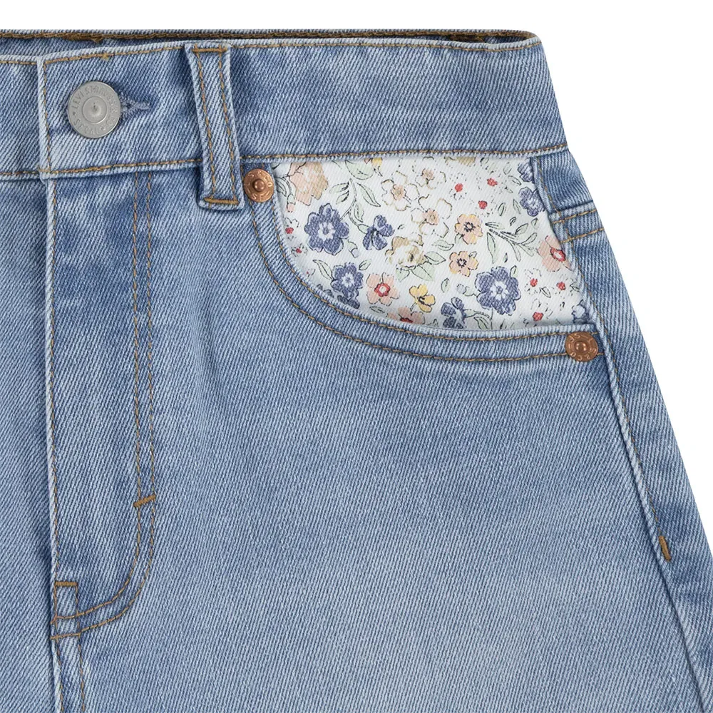 Шорты Mom Levi's Print Block Levi´S, синий — фото 3