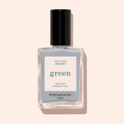 Лак для ногтей быстросохнущий Manucurist Green Mist, Grey, 15 мл