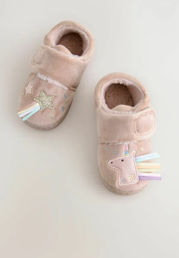 Ботинки с флисом Next Pink Unicorn, розовый — фото 3