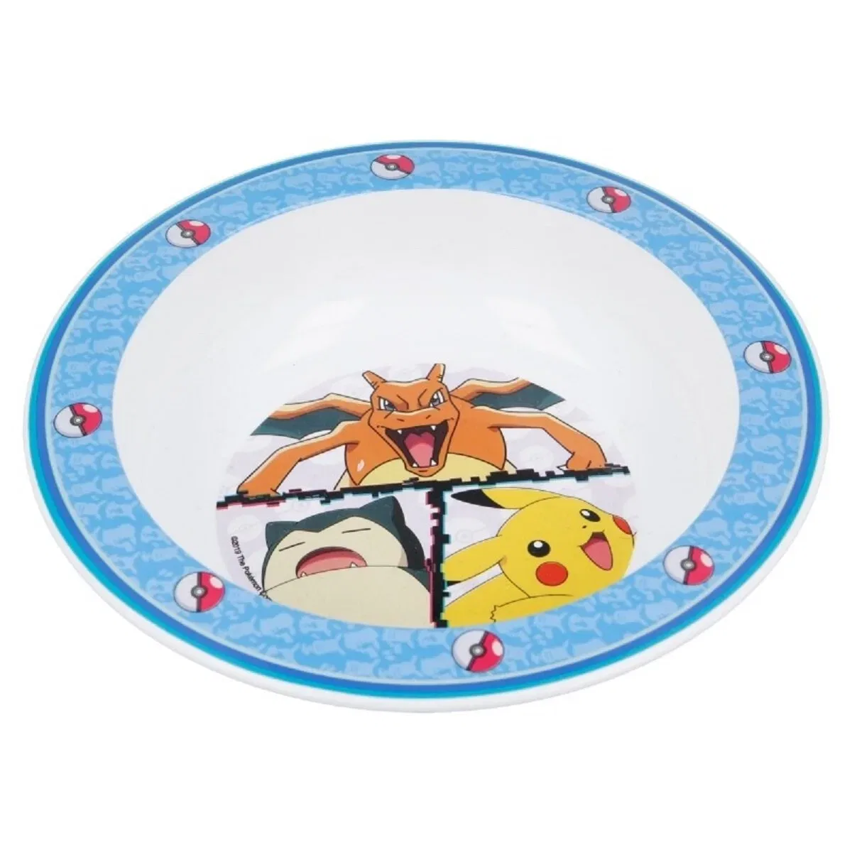 Детская тарелка с принтом Pokémon, синий