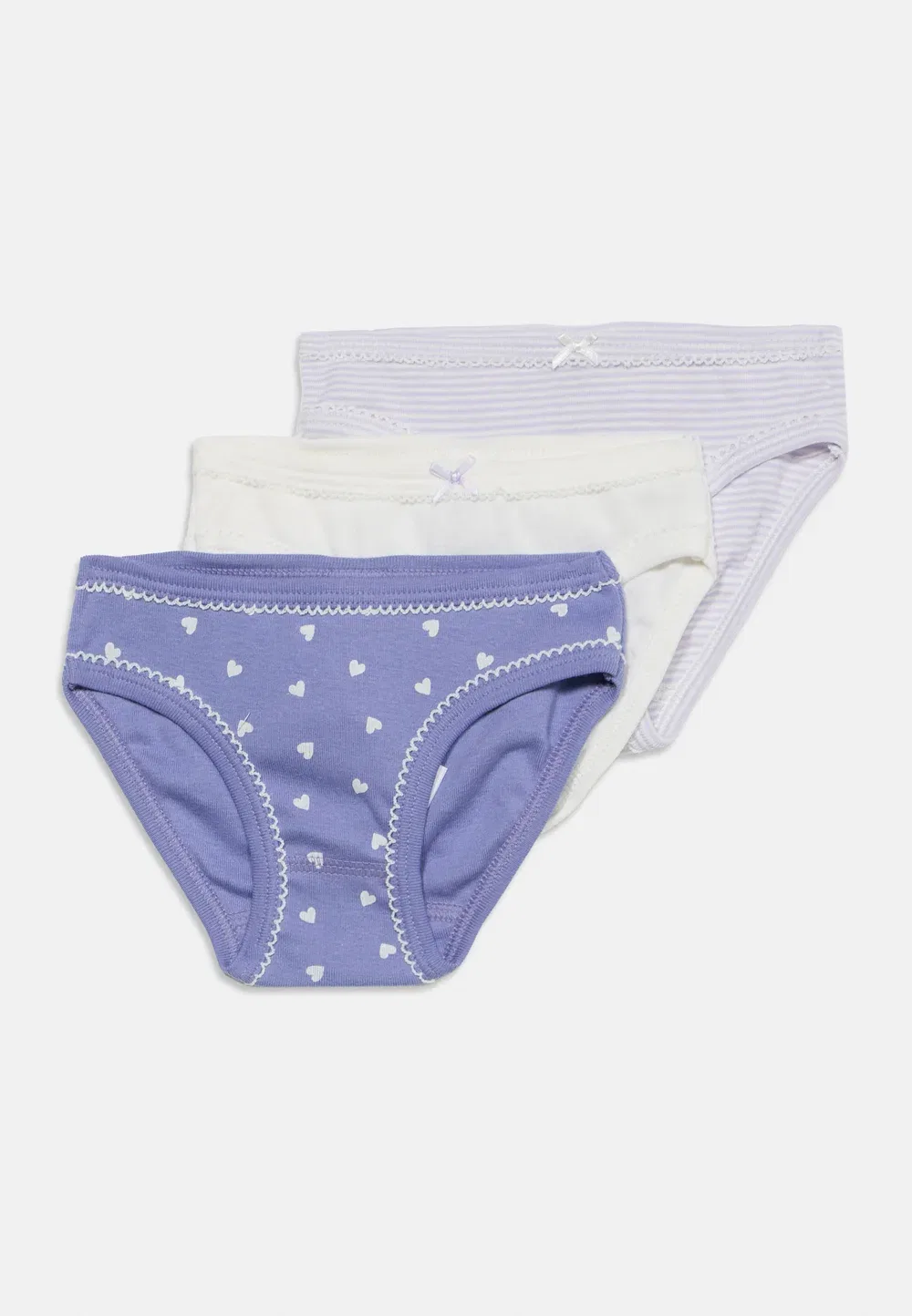 Набор из 3 штук - хипстеры Petit Bateau, Lilac