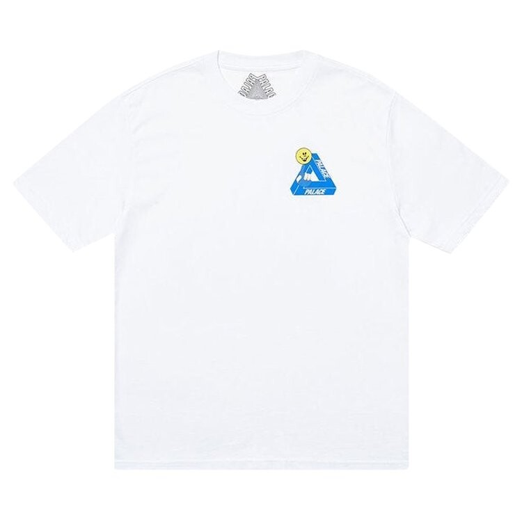 

Футболка Palace Tri-Smiler T-Shirt 'White', белый