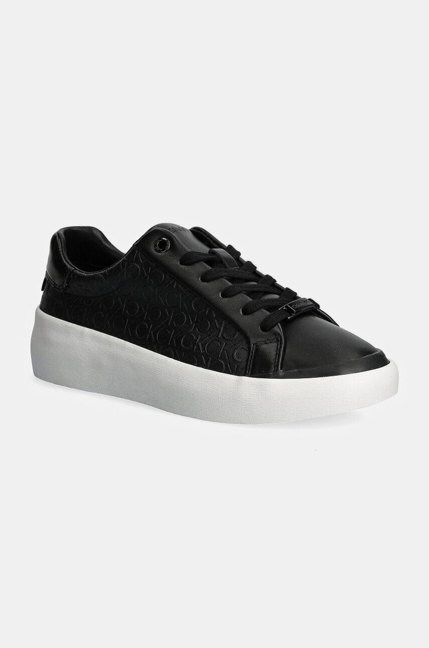 

Кроссовки Calvin Klein VULC LACE UP MONO MIX, черный