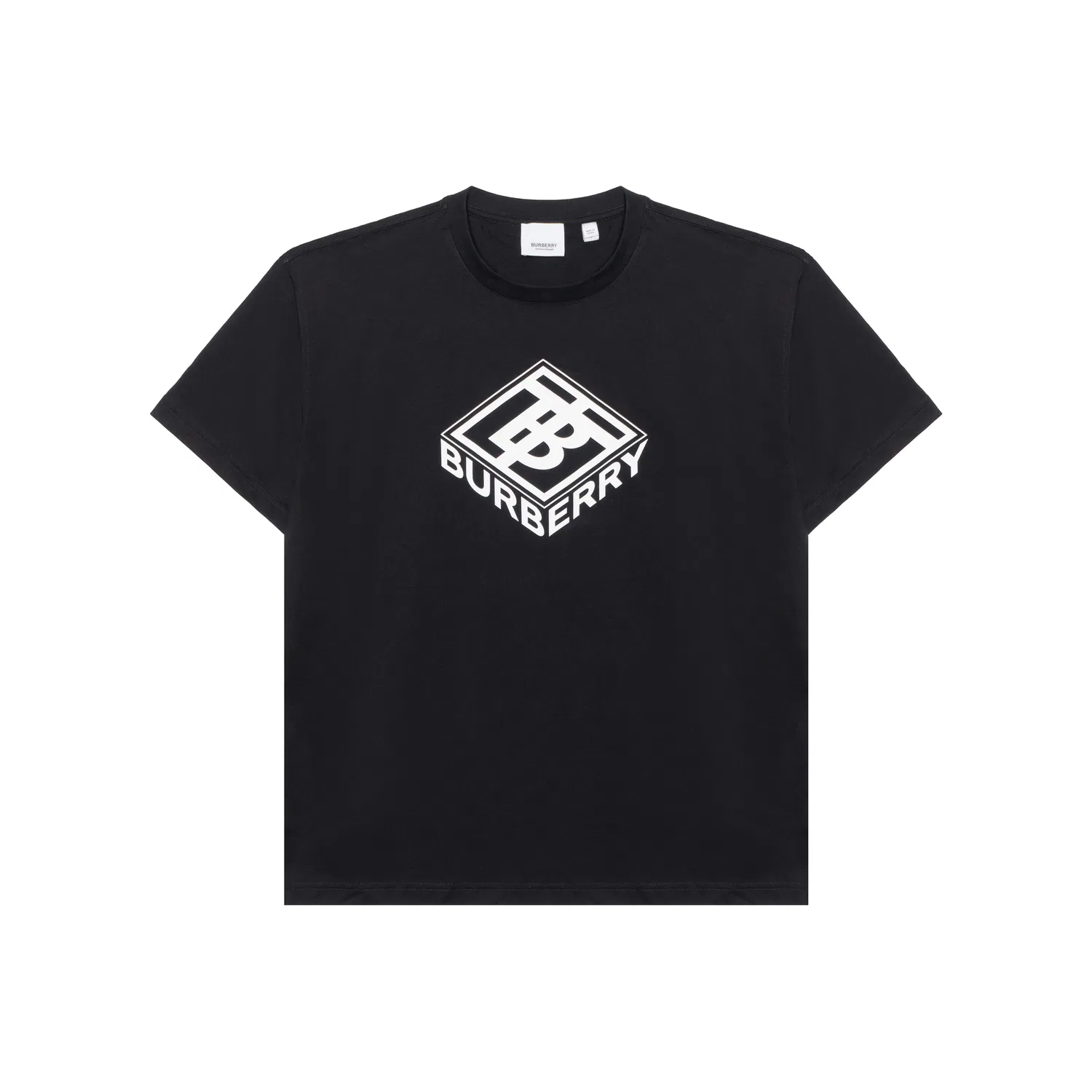 Мужская футболка с принтом Ellison Tb Logo Burberry, Black