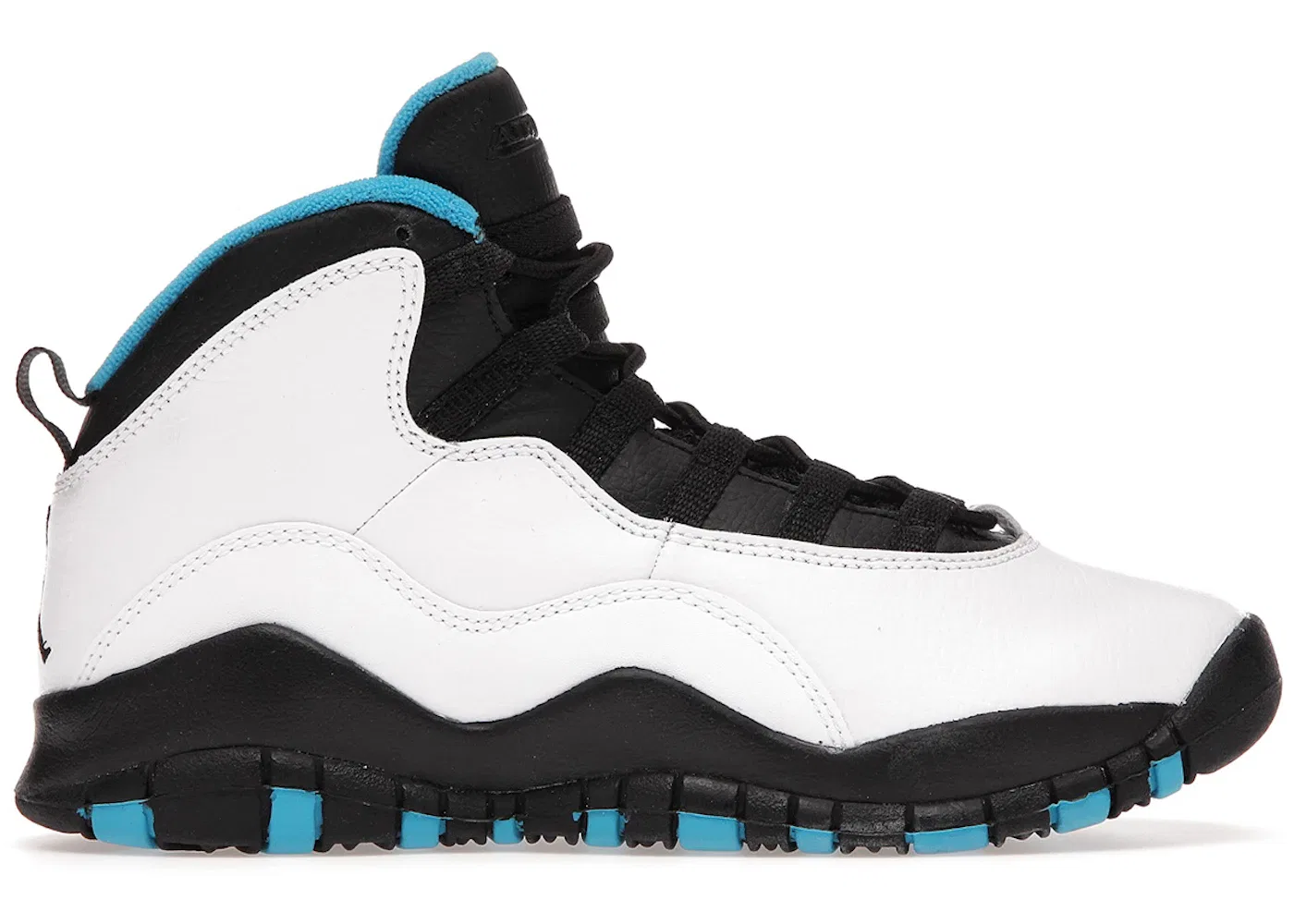 Детские кроссовки Lifestyle Jordan 10 Retro Jordan, White/Dk Powder Blue-Black