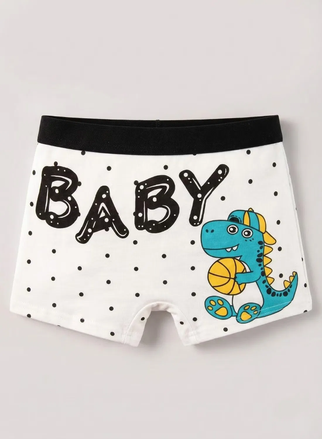 Трусы-боксеры хлопковые комплект из 4 штук Babyqlo, мультиколор — фото 2