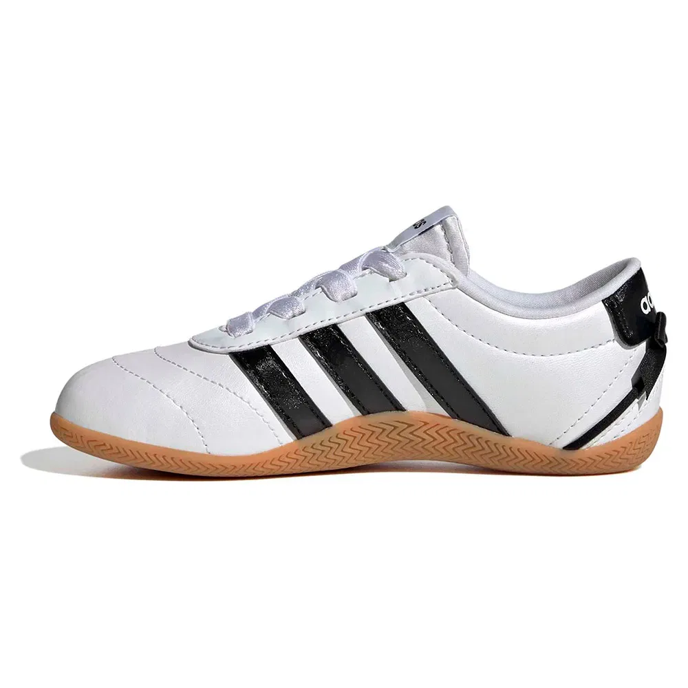 Кроссовки детские Grand Court Lo Adidas, белый — фото 4