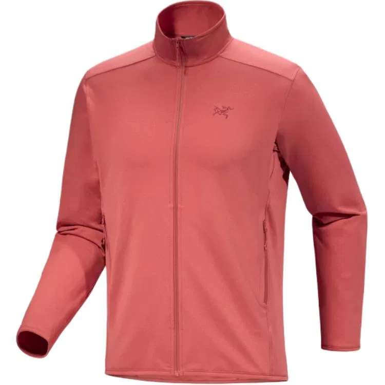 Мужской флисовый свитер с длинным рукавом Kyanite Lightweight Arcteryx, Crimson Rock Red