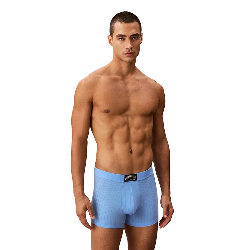 Мужские боксеры с винтажным принтом Calvin Klein, Sky Blue — фото 4