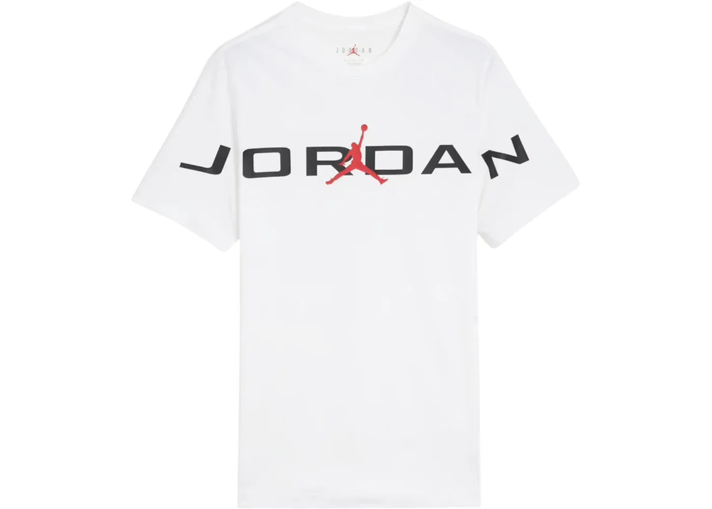 Мужская футболка с принтом Jordan T-Shirt, White/Red/Black