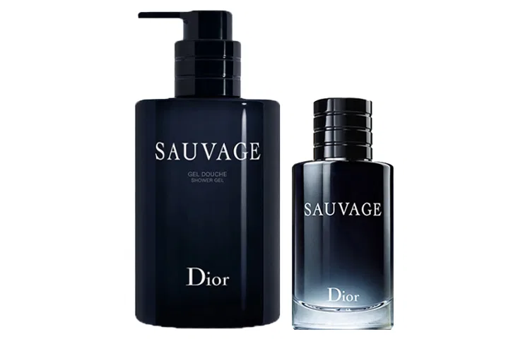 Мужской набор для ухода с гелем для душа и парфюмом Wild Men DIOR, 250 мл + 200 мл — фото 2