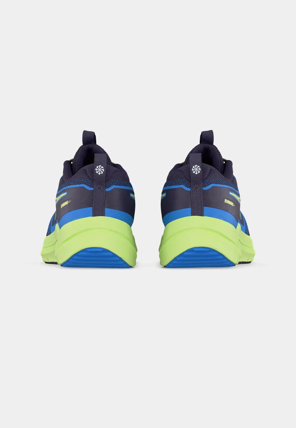 Кроссовки Cosmic Runner унисекс для бега по улицам Nike Performance, Dark Raisin/University Blue/Light Liquid Lime/White — фото 4