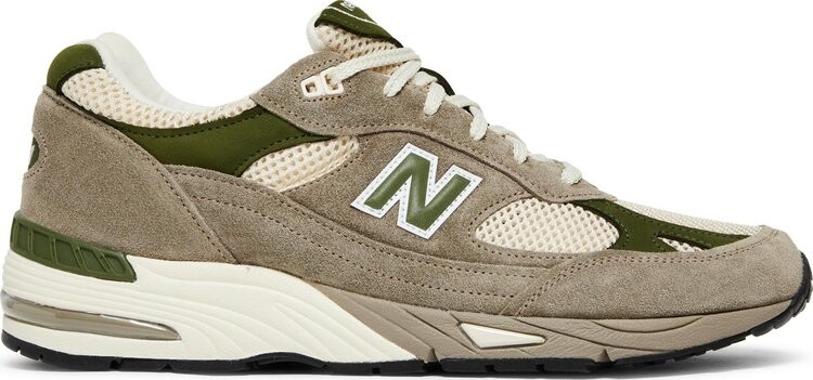 Кроссовки New Balance Aimé Leon Dore x 991 Made in England 'Grey', серый — фото 2